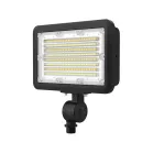 Naturaled  9735 FXFDL60SW/77/CCT3/BK-KNC (Flood Light - Knuckle Mount - CCT - Photocell ) 120-277V (40W/50W/60W) 50,000Hr 5,400/6,750/7,800 3000K/4000K/5000K