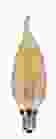 Satco S9987 3.5CFA/LED/AMB/20K/120V 3.5W Flame CFA LED; Amber; Candelabra base; 2000K; 300 Lumens; 120V