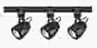 Nuvo TK414 Track Lighting Kit; 12 watt LED; 3000K; 36 degree; Pinch back; Black finish