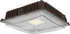 Halco,39901, CSP-40-CS-U-BZ, ProLED Select Slim Canopy 40W CCT Selectable 3000K 4000K 5000K 120 347 Bronze