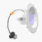 Bulbrite 861493 LED9REC/4/927/WHRD/D-4PK 9W LED 4" DOWNLIGHT RETROFIT 2700K WHITE ROUND DIMMABLE JA8 120V-4PK