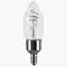 SATCO S10524 (4CA11/CL/LED-GF/COIL/927/2CD) 4 Watt LED - Reminiscent - Flex Gray Coil Filament - CA11 - Candelabra Base - 2700K CCT - Clear - 120 Volt - 2-Pack