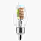 SATCO S11242 B11/4W/LED/RGBTW/CL/E12 4 Watt - B11 LED - 2700K-5000K RGB/Tunable White - Starfish IOT - Clear - Candelabra Base - 120 Volt