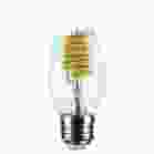 SATCO S11243 B11/4W/LED/RGBTW/CL/E26 4 Watt - B11 LED - 2700K-5000K RGB/Tunable White - Starfish IOT - Clear - Medium Base - 120 Volt