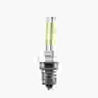 SATCO S11308 0.7W/C7/CL/LED/120V/2CD;0.7 Watt LED; C7; Clear; 2700K; Candelabra base; 120 Volt; Carded 2 Pack