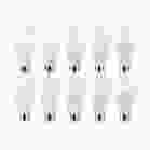 SATCO S11418 14A19/LED/E26/830/120V/10PK;14 Watt A19 LED; 3000K; 100 Watt Replacement; Medium base; 220 deg. Beam Angle; 10-Pack