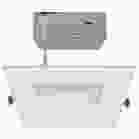 SATCO S11563 12WLED/DW/6/RGBTW/SQ/WH 12 Watt; LED Direct Wire; Low Profile Downlight; 6 Inch Square; Starfish IOT; Tunable White and RGB; 120 Volt; 90 CRI; White Finish