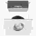 SATCO S11621R1 12W/DW/GBL/4/CCT/SQ/RD/WH 12 Watt LED Direct Wire Downlight - Gimbaled - 4 Inch - CCT Selectable - Square - Remote Driver - White Finish - 850 Lumens - 120 Volt