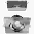 SATCO S11623R1 12W/DW/GBL/4/CCT/SQ/RD/BN 12 Watt LED Direct Wire Downlight - Gimbaled - 4 Inch - CCT Selectable - Square - Remote Driver - Brushed Nickel Finish - 850 Lumens - 120 Volt