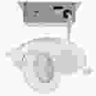 SATCO S11840 9WLED/GBL/4/CCT/RND/WH 9 Watt; CCT Selectable; LED Direct Wire Downlight; Gimbaled; 4 Inch Round; Remote Driver; White