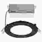 SATCO S11874 10WLED/DW/4/CCT-SEL/RND/RD/BK 10 Watt - LED Direct Wire Downlight - Edge-lit - 4 inch - CCT Selectable - 120 volt - Dimmable - Round - Remote Driver - Black Finish