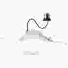 SATCO S11893 (10WLED/DLR/6/CCT-SEL/WR/RND/WH) 9.5 Watt - 6 Inch LED Downlight Retrofit - 27K/30K/35K/40K/50K CCT Selectable - Regressed Wafer - Round - Matte White Finish