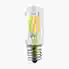 SATCO S12114 3.5T7/LED/CL/E17/3K/120V 3.5 Watt; T7 LED; Clear; Intermediate base; 3000K; 350 Lumens; 120 Volt; Carded