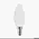 SATCO S12118 4.5W/TORP/EURO-E14/FR/840/120V 4.5 Watt; B11 LED; Frosted; 350 Lumens; 4000K; European base; 120 Volt