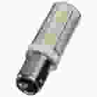 SATCO S12136 5W/LED/DC/CL/830/120V/1CD 5 Watt Mini LED - Bayonet Double Contact Base - 3000K - Clear Finish - 120 Volt