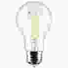 SATCO S12464 8A19/CL/LED/E26/940/4PK/120V 8 Watt A19 LED; Clear; 4000K; Medium Base; 120 Volt; 4-Pack