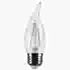 SATCO S12510 (3CA10/LED/930/CL/120V/E26) 3 Watt CA10 LED - Medium Base - Clear - 3000K CCT - 120 Volt