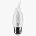 SATCO S12512 (5.5CA10/LED/930/CL/120V/E26) 5.5 Watt CA10 LED - Medium Base - Clear - 3000K CCT - 120 Volt