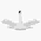 SATCO S13146 30W/LED/UTL/MB/5000K 30 Watt; LED Garage Utility Light; 5000K; Medium base; Adjustable Beam Angle