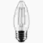 SATCO S21284 4B11/LED/927/CL/120V/E26 4 Watt B11 LED; Clear; Medium base; 90 CRI; 2700K; 120 Volt