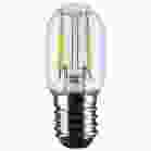 SATCO S21343 3T6.5/LED/CL/930/E17 3 Watt T6.5 LED; Clear; Intermediate base; 90 CRI; 3000K