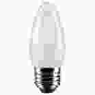 SATCO S21838 5.5B11/LED/927/FR/120V/E26/2CD 5.5 Watt B11 LED; Frosted; Medium Base; 2700K; 500 Lumens; 120 Volt; 2-Pack