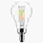 SATCO S21871 5.5A15/CL/LED/927/E12/2CD 5.5 Watt A15 LED; Clear; Candelabra Base; 2700K; 450 Lumens; 2-Pack