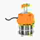 SATCO S38939 60W/LED/HID/TEMP/5K/120V 60 Watt LED Hi-Lumen temporary Hi-Bay Caged lamp; 5000K; Integrated Cord / Plug & Hook; 120 Volt