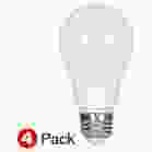 Satco S8566 15.5A19/LED/27K/ND/120V/4PK 15.5W; A19 LED; 2700K; Medium base; 120V; 4-pack