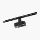 NUVO TH485 24W LED SQUARE DUAL TRACK HEAD LED; 24 Watt Track Head; Dual Square; Black; 36 deg. Beam Angle