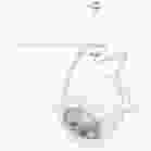 NUVO TH913 (12W LED TRACK HEAD PINCH BACK) 12 Watt LED Track Head - Starfish Enabled - Pinch Back - White Finish - 120 Volt - RGBTW