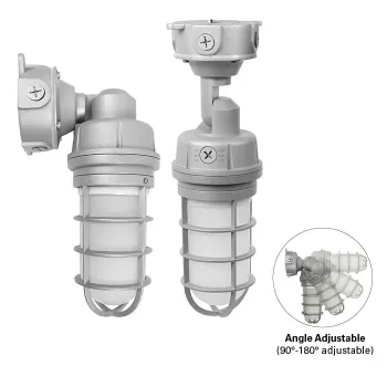 Naturaled  9544 VTJ/20S/8C3/GY/MV-PHO ( Adjustable Wall Vaportight - CCT) 120-277V (10W/15W/20W) 50,000Hr 800/1,200/1,600 3000K/4000K/5000K