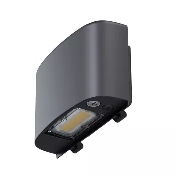 Naturaled  9707 CWX40S/8C3/BK-PHO (Full Cut Off Wallpack LED - CCT- Photocell) 120-277V (15W/28W/40W) 50,000Hr 2,600/3,640/5,200 3000K/4000K/5000K