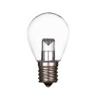 Halco 80525 S11CL1C/827/INT/LED LED S11 1W Clear 2700K Dimmable E17 ProLED