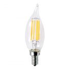 Halco 85067 CA10CL5ANT/827/LED2 CA10 5.5W 2700K Dimmable Frosted  Filament E12 ProLED