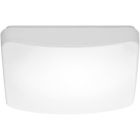 Nuvo 62/1097 11 in.; Flush Mounted LED Light; Fixture; Square shape; White Finish; with Occupancy Sensor; 120V