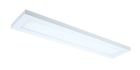 Nuvo 62/1055 22W; 5 in.; x 24 in.; Surface Mount LED Fixture; 3000K; 90 CRI; Low Profile; White Finish; 120/277V