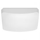 NUVO 62/1214 11 inch; Flush Mounted LED Fixture; CCT Selectable; Square; White Acrylic