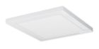 Nuvo 62/1371 18W; 12 in. x 12 in.; Surface Mount LED Fixture; 3000K; White Finish; 100-277V