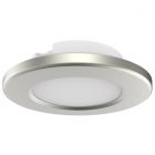 NUVO 62/1582 4 inch; LED Surface Mount Fixture; CCT Selectable 3K/4K/5K; Brushed Nickel