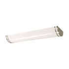 NUVO 62/1640 Glamour LED 50 inch; Linear Flush Mount Fixture; Brushed Nickel Finish; CCT Selectable 3K/4K/5K