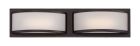 Nuvo 62/315 Mercer; (2) LED Wall Sconce