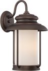 Nuvo 62/632 Bethany; LED Outdoor Large Wall with Satin White Glass