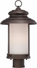 Nuvo 62/634 Bethany; LED Outdoor Post with Satin White Glass