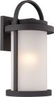 Nuvo 62/652 Willis; LED Outdoor Large Wall with Antique White Glass