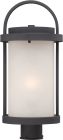 Nuvo 62/654 Willis; LED Outdoor Post with Antique White Glass