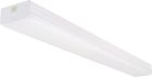 NUVO 65/1135 LED 4 ft.; Wide Strip Light; 38W; 4000K; White Finish; Connectible