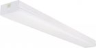 NUVO 65/1146 LED 4 ft.; Wide Strip Light; 40W; 5000K; White Finish; Connectible with Sensor