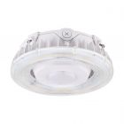 NUVO 65/631 100W LED CANOPY LIGHT LED Canopy Fixture; 100 Watt; CCT Selectable; White Finish; 100-277 Volt
