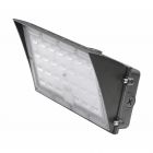 NUVO 65/674 40W SEMI CUTOFF WALL PACK 40 Watt Semi Cutoff LED Wall Pack; CCT Selectable; 4800-5000 Lumens; DLC Premium